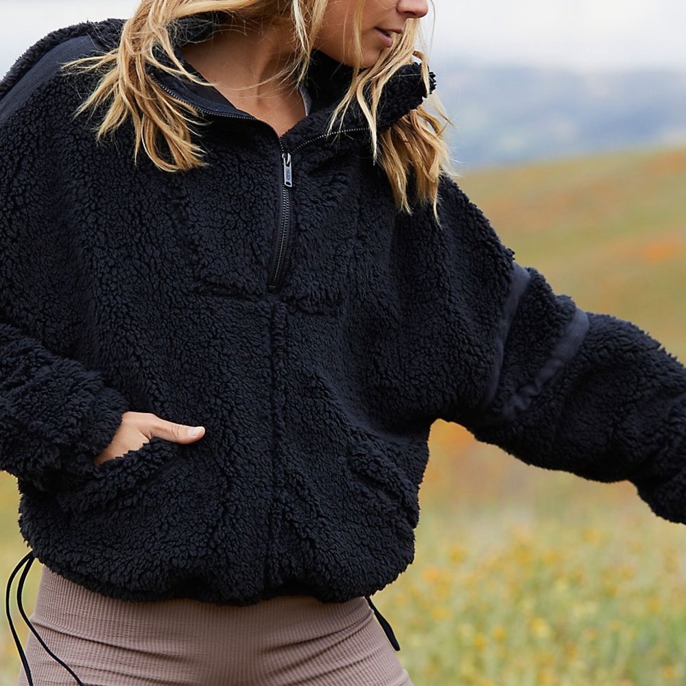 Free people Nantucket fleece pullover